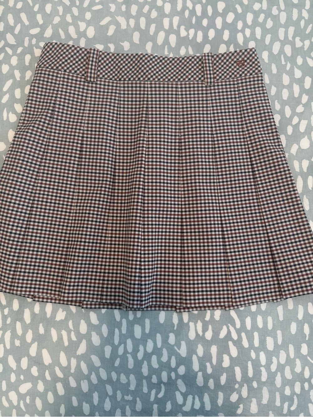 Aritzia Pleated Mini Skirt